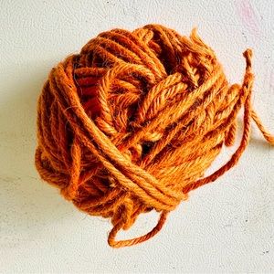 Orange Hemp Rope